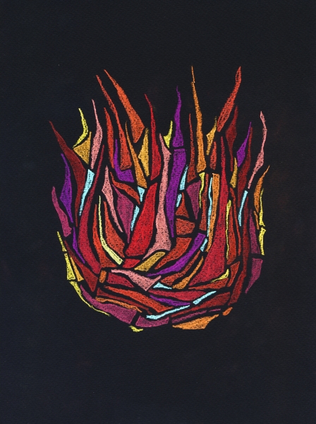 Тюльпан огня / flower fire II (MESSAGE - N. Boundariver)