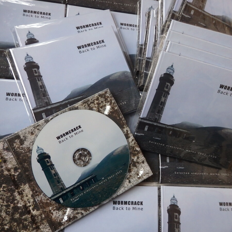 CD: Wormcrack - Back to Mine (Selected electronic works 2002-2025)
